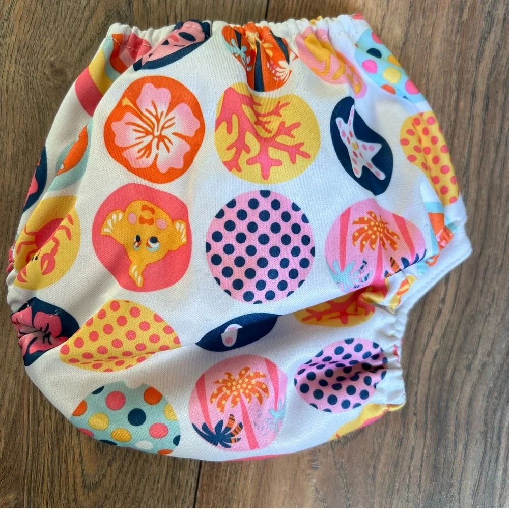 Vibrant Cartoon Print Diaper Covers